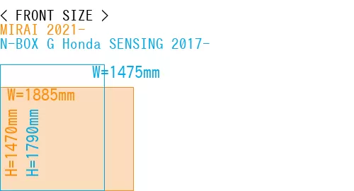#MIRAI 2021- + N-BOX G Honda SENSING 2017-